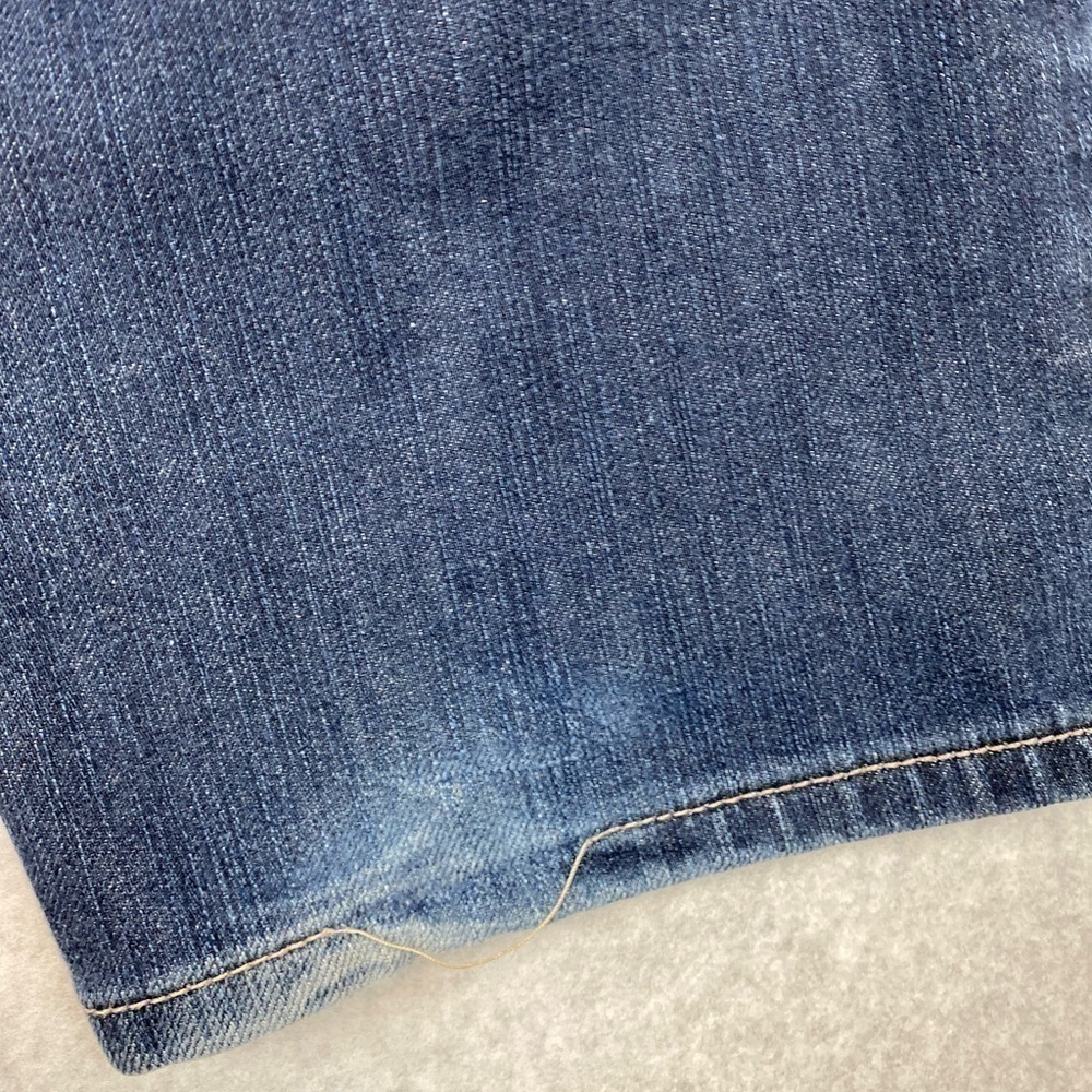 White House/Black Market Blue Jeans Noir 12L - Picture 7 of 10